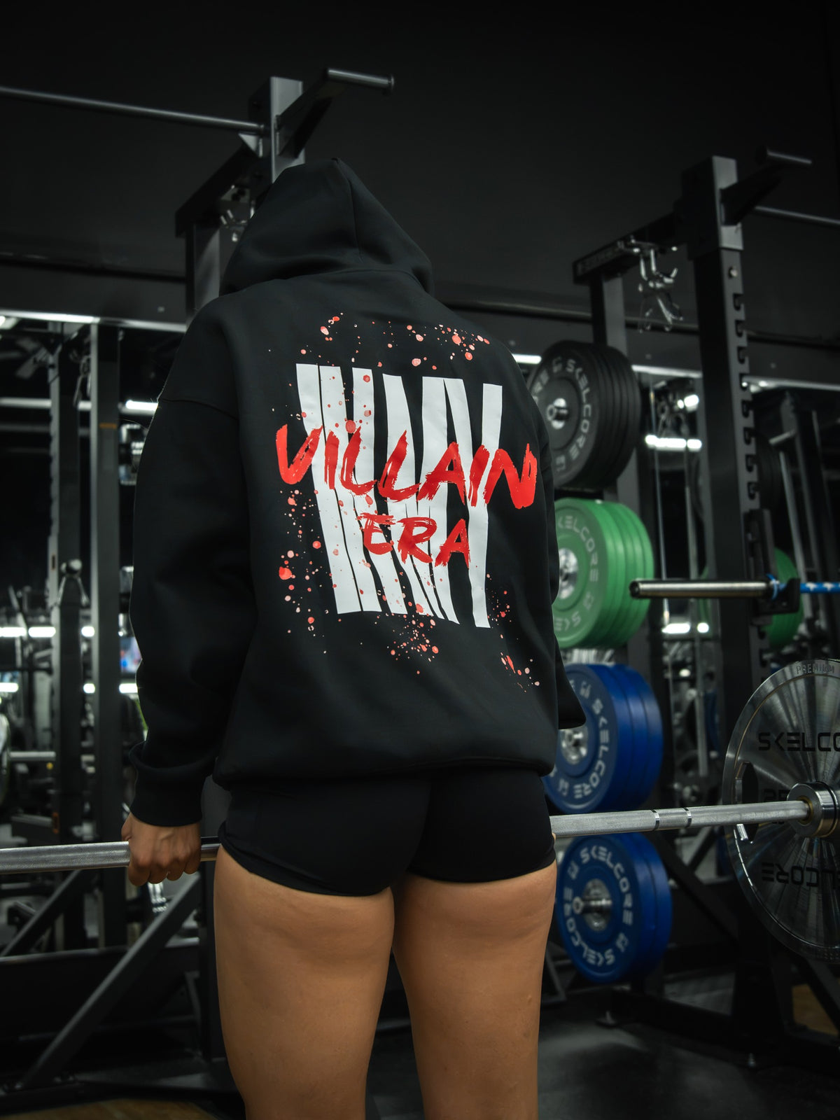 VILLAIN MVMT — era hoodie black back