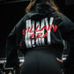 VILLAIN MVMT — era hoodie black detail