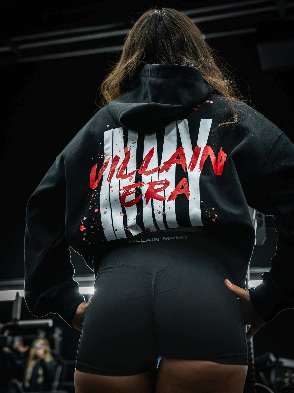 VILLAIN MVMT — era hoodie black detail