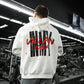 VILLAIN MVMT — era hoodie white back